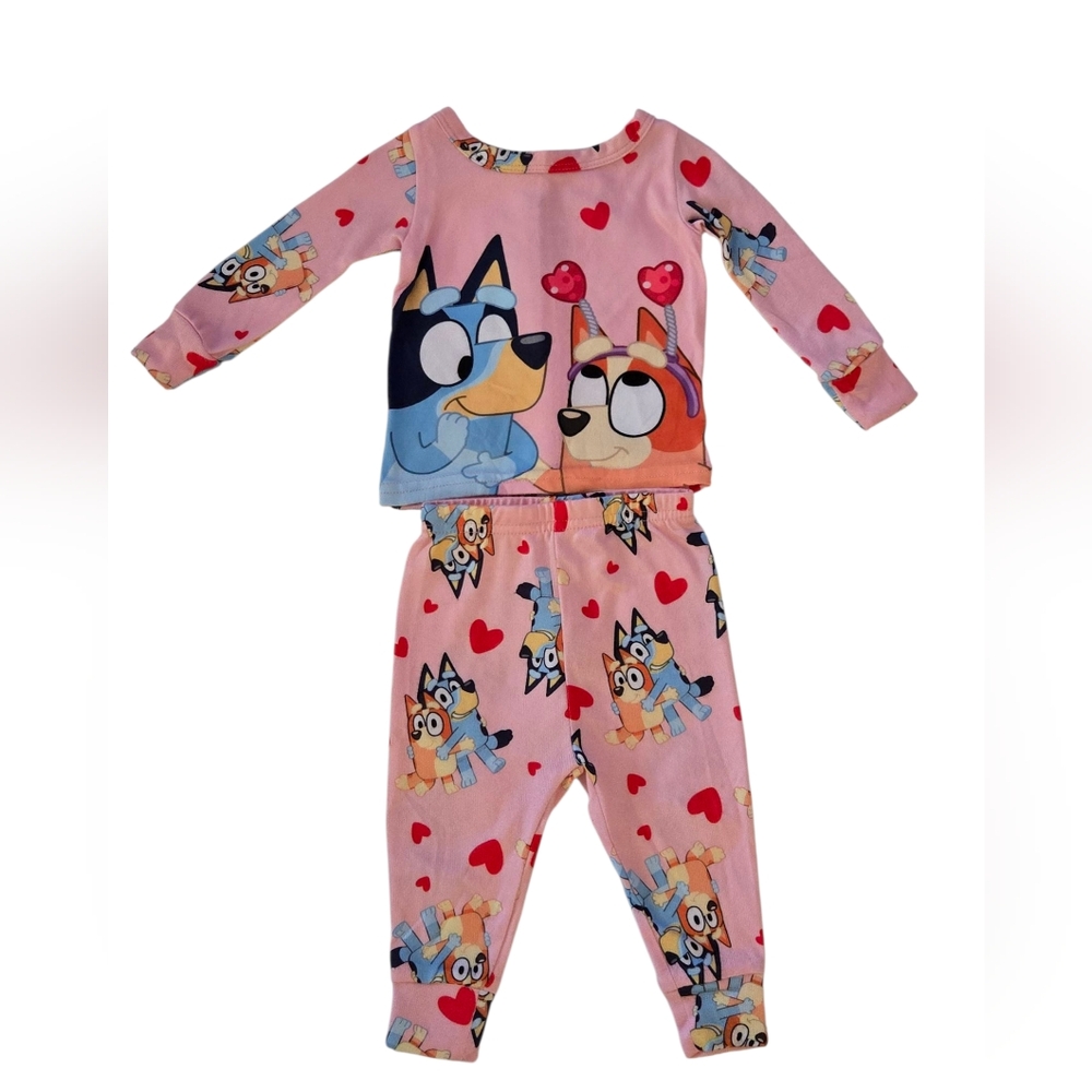 Bluey Pajamas 12M